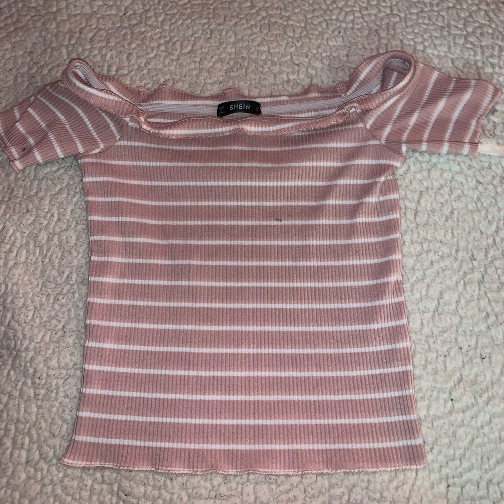 off the shoulder crop top